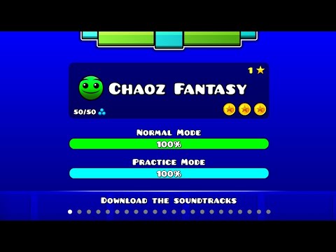 Chaoz Fantasy by HueComrad | Geometry Dash 2.11 (RobTop style levels)