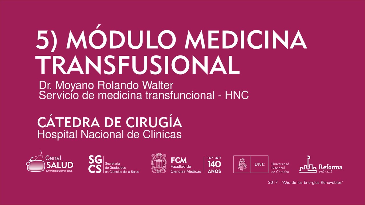 005 Medicina transfusional
