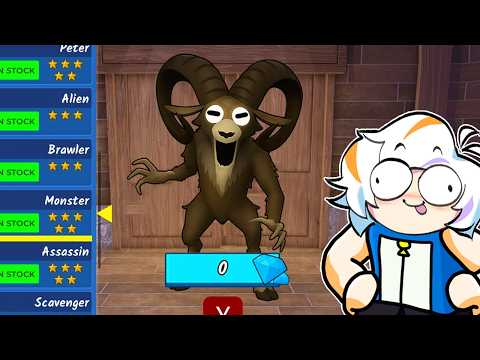 PLAYING WITH THE NEW EVIL GOAT CLASS COMPLETE (99 NIGHTS IN THE WOODS ROBLOX)