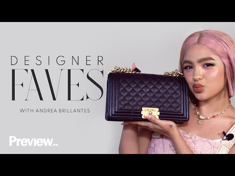 Andrea Brillantes Favorite Designer Items | Designer Favorites | PREVIEW
