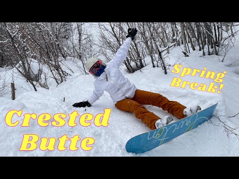 Crested Butte l My Wife Snowboarding l Spring Break