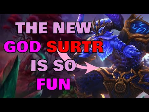 THE NEW GOD, SURTR, IS THE MOST FUN GOD IN THE GAME - Duel - Smite