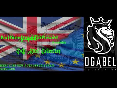 Mercedes New Actross 2014 2x4/6 - Skin Pack - OG Abel Art