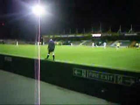 Steve Maher - Yeovil Town Reserves v Welton Rovers - SPC