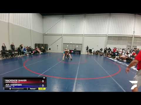127 Lbs Round 1 (6 Team) - Mackenzie Shaver, North Carolina Vs Ava Andersen, Virginia Afa1