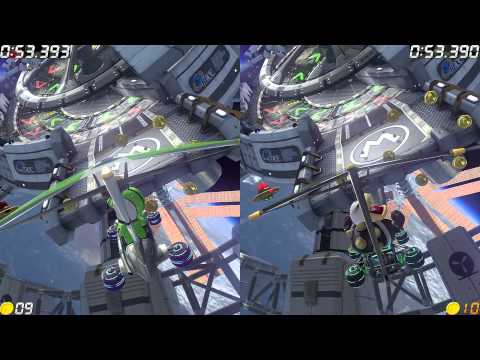 WR Tie - Rainbow Road - 2:00.853 - Zγ ★Dαnny vs RiO rc (Mario Kart 8)