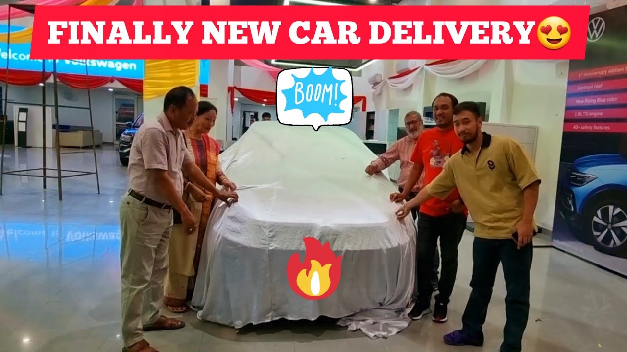 Taking Delivery of Our New Family Car | Taigun or Virtus | Volkswagen Haldwani❤️😍