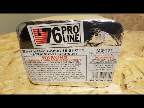 Bushy Red Comet (16s) - 76 Pro Line