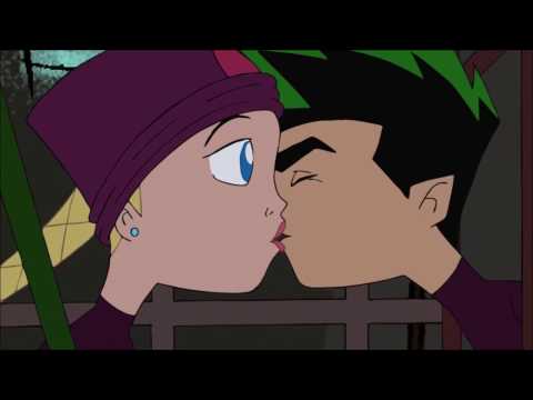 Jake and Rose's First Kiss - American Dragon