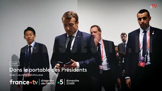 Dans le portable des Présidents sur France 5 dimanche 7 septembre 2025