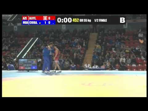 SWEC-2013 Elchin ALIYEV (AZE) - Viktor CIOBANU (MDA) 1/2 final