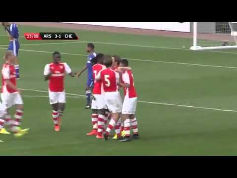 Arsenal U18s 5 1 Chelsea U18s highlights