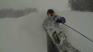 preview picture of video '野沢温泉スキー場　パウダースノー　「NOZAWAONSEN JAPAN Powder Snow 2014.2.5」'
