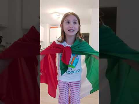 🇮🇹Un coro azzurro dalla mia piccola