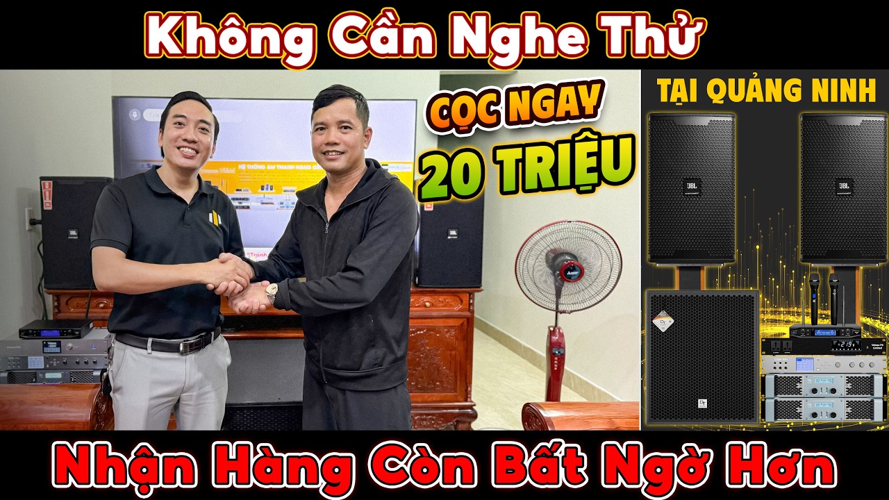 Video sản phẩm Dàn karaoke JBL TT435: (JBL KP6012, Vatasa T10, Vatasa V8 Pro, DT Lion208, DT Lion215, DT Alpha118, DT PW8)