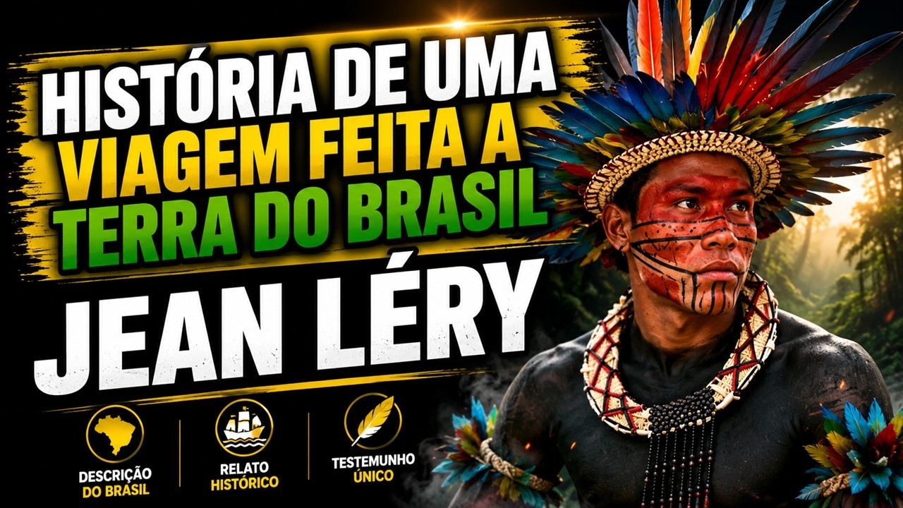 HISTÓRIA DE UMA VIAGEM FEITA A TERRA DO BRASIL - JEAN LÉRY
