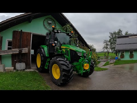 Corn Harvest & New Test Tractor on the Farm