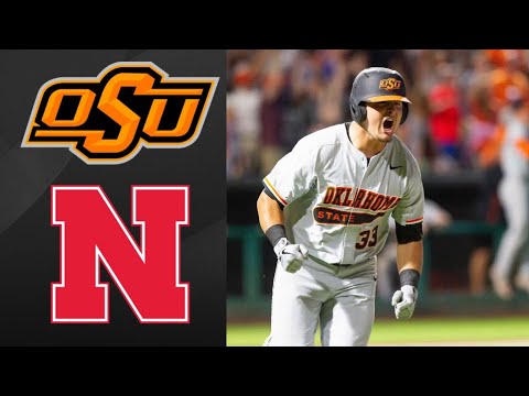 #9 Oklahoma State vs Nebraska NCAA Baseball Regional | College Baseball Highlights