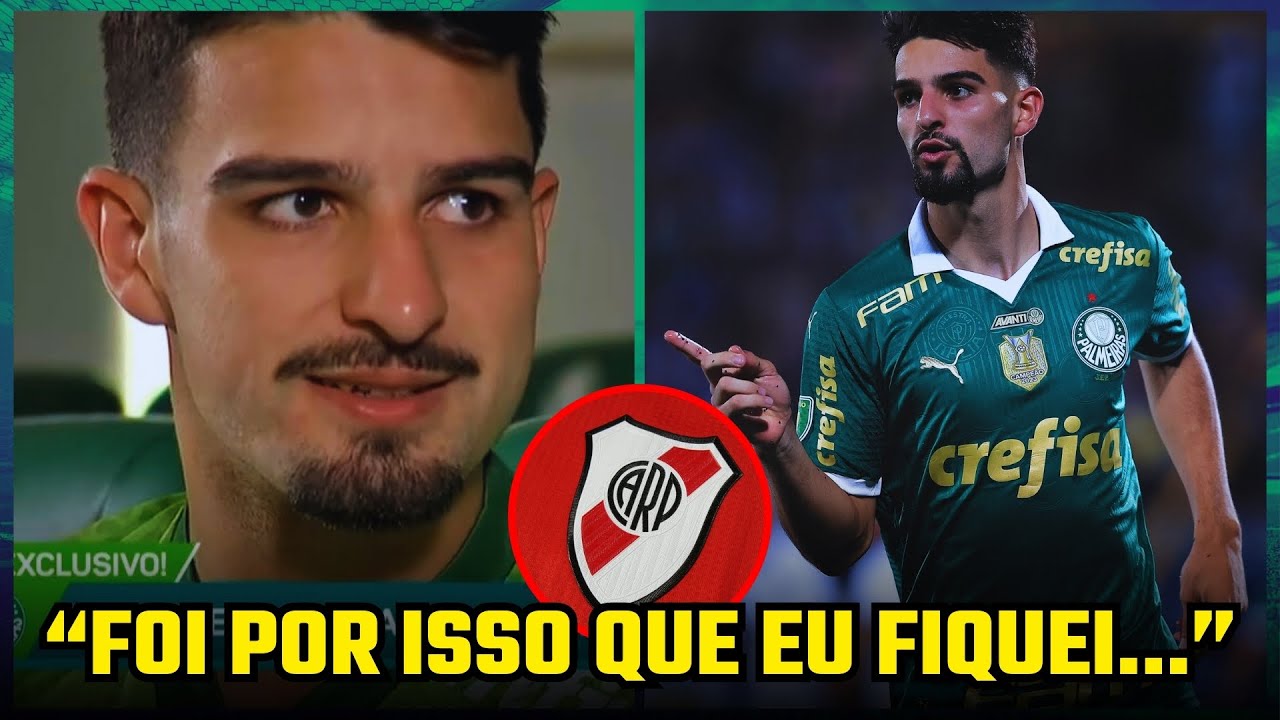 FLACO LOPEZ ABRE O JOGO SOBRE PROPOSTA DO RIVER E REVELA MOTIVO PARA FICAR NO PALMEIRAS