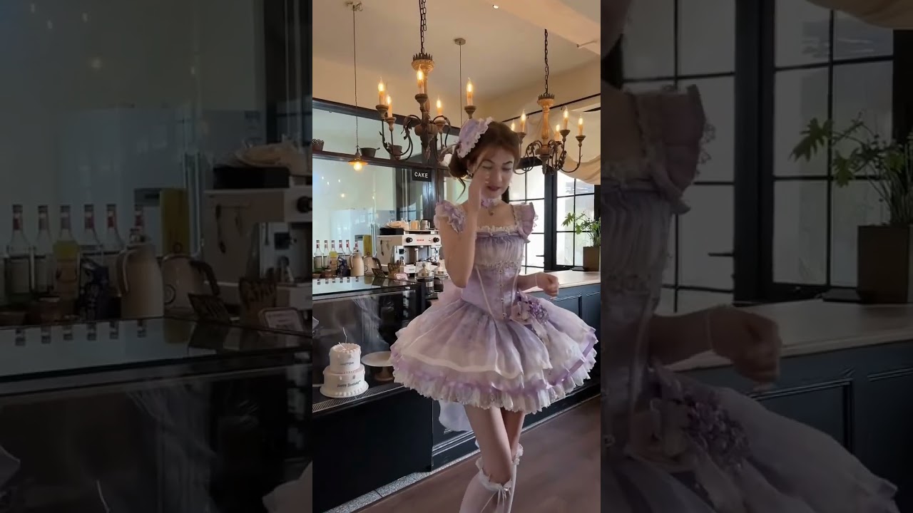 Crossdresser Sissy in Beautiful Lavendar Dress #feminization