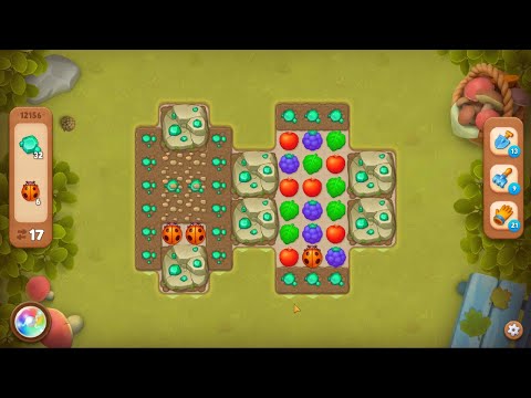 Gardenscapes level 12156 Gameplay #Bubunka