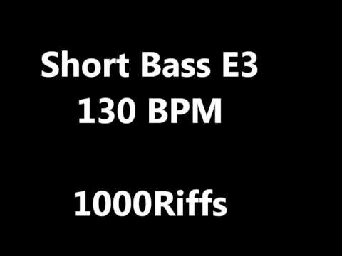 Short Bass E3 Metronome : 130 BPM - Beats Per Minute