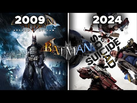 All " Batman Arkham Series " Games From 2009 - 2024 #evolution
