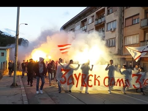 Delije na rukometu: Morava VP-Crvena zvezda 23:26, 21.09.2013.