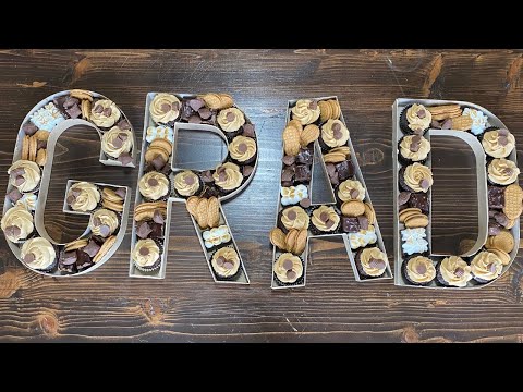 Graduation Dessert Charcuterie | Chocolate Peanut Butter