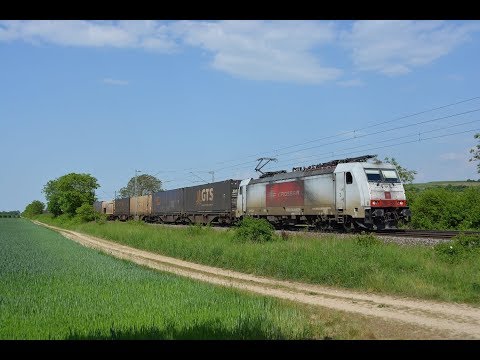 Rheintalbahn am 05.05.18 Teil 2 – "Bunter Nachmittagsverkehr in Hügelheim"
