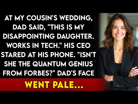 At The Wedding, My Dad Called Me "The Disappointment" — Until His CEO Saw My Forbes Cover