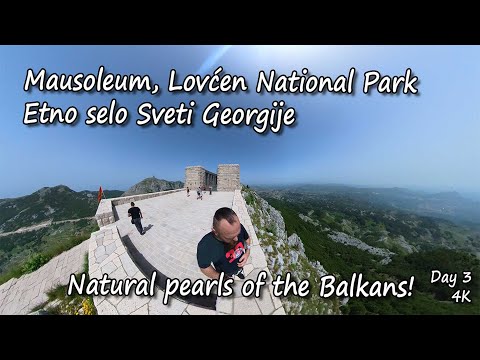 Montenegro, Day 3, Peter II Petrović Njegoš mausoleum, Lovćen National Park - 4K