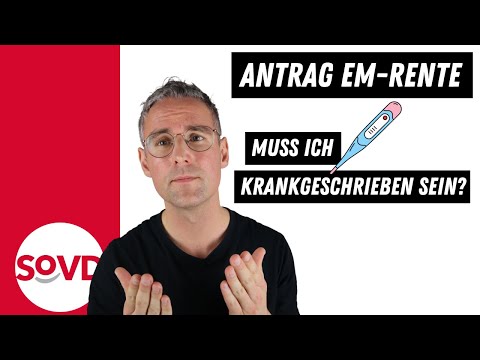Antrag Erwerbsminderungsrente: Muss ich dauerhaft krankgeschrieben sein?
