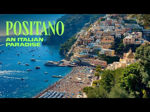 Italian Paradise - Positano, Walking Tour 4K