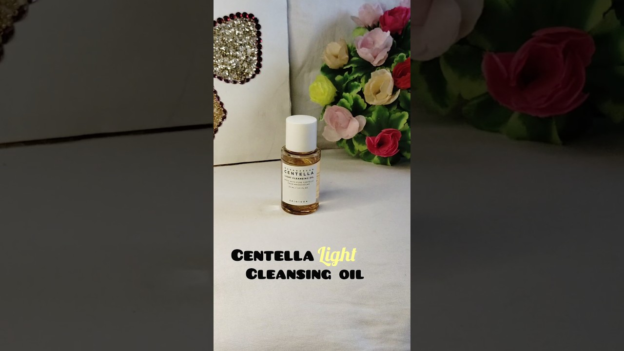 centella light cleansing oil | non Comedogenic and suitable for all skin type #skincare #kbeauty