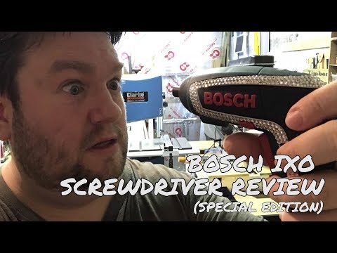 Bosch IXO Special Edition Screwdriver Review