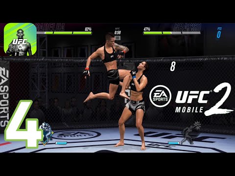 UFC 2 Mobile - Gameplay Walkthrough Part 4 - Bantam Weight (W) (iOS, Android)