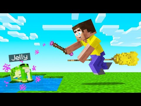 JELLY turned into FROG?! Minecraft witchcraft