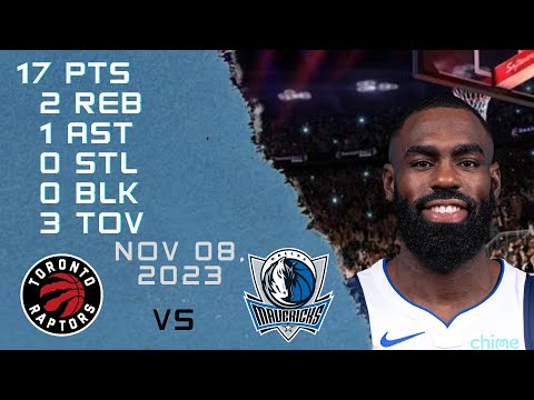 Tim Hardaway Jr. player Highlights MAVERICKS vs RAPTORS NBA Regular season game 08-11-2023