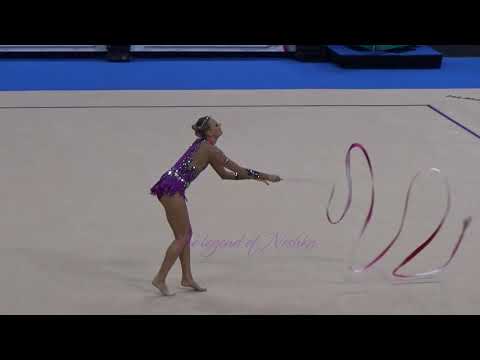 Nicol RUPRECHT (AUT) ribbon - 2015 Stuttgart worlds Qualifs