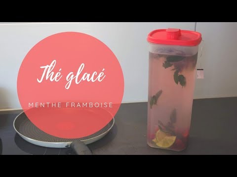Recette Smoothie framboise hibiscus glacé