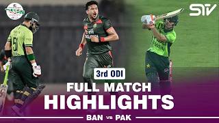 Download lagu Full Highlights | Bangladesh vs Pakistan | Match 03 | ODI Series 2026 | M9F1J mp3