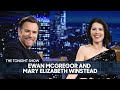Ewan McGregor And Mary Elizabeth Winstead Talk Star Wars Meeting Grogu And A Gentleman In Moscow
