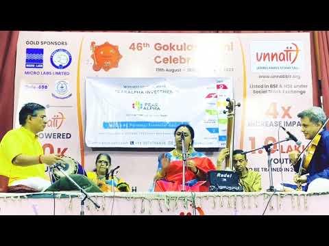 Kamalanayana Vasudeva - Surutti - Roopakam | Smt. SUDHA RAGUNATHAN at Unnati ( Sep 4th, 2023)