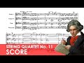 BEETHOVEN String Quartet No. 11 in F minor (Op. 95) 'Serioso' Score