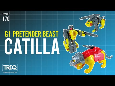 TRDQ: G1 Pretender Beast Catilla Review + Repugnus update!