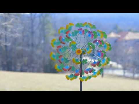 75H Wind Spinner, Dual Hued Gingko (47M3663) from Evergreen