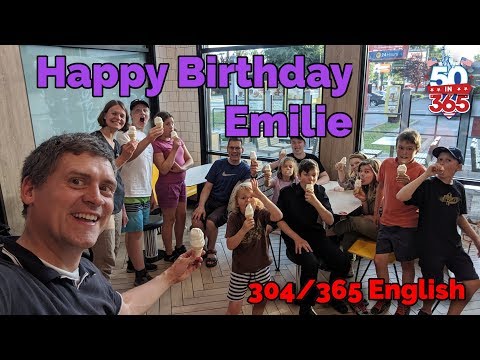 Happy Birthday - Day 304 of 365 - Full Time RVing w/4 Kids