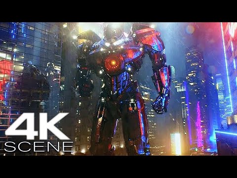 Gipsy Danger vs Otachi (2013) Fight Scene | Pacific Rim 4K Movie Clip