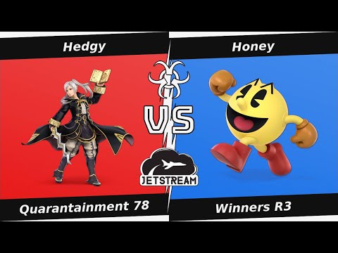 Quarantainment 78 Winners R3 - Hedgy (Robin) Vs Honey (Pac Man) - SSBU